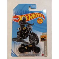 HOT WHEELS BASIC 169/250 - BAJA BLAZERS SERIES - DUCATI SCRAMBLER HOT WHEELS EDITION #9 OF 10