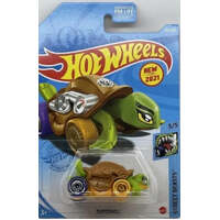 HOT WHEELS BASIC 172/250 - STREET BEASTS SERIES - TURTOSHELL #5 OF 5