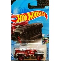 HOT WHEELS BASIC 69/250 - STREET BEASTS SERIES - HOTWEILER #1 OF 5