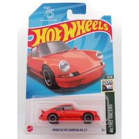 HOTWHEELS BASICS 46/250 - FACTORY FRESH SERIES - PORSCHE 911 CARRERA RS 2.7 4/10