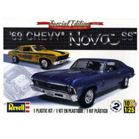 REVELL 85-2098 SPECIAL EDITION 69 CHEVY NOVA SS 2N1 1/25 SCALE PLASTIC MODEL KIT