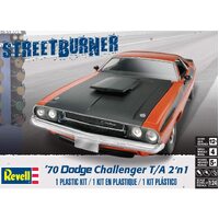 REVELL 85-2596 70 DODGE CHALLENGER 2 IN 1 1/24 SCALE PLASTIC MODEL CAR KIT