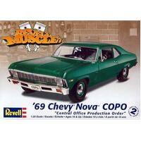 REVELL 85-4274 69 CHEVY NOVA COPO 1:25 PLASTIC MODEL CAR KIT