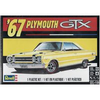 REVELL 14481 1967 PLYMOUTH GTX 1:25 PLASTIC MODEL KIT