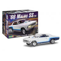 REVELL 14520 1966 CHEVROLET MALIBU SS 2 IN 1 STREETCAR 1/24 SCALE PLASTIC MODEL KIT