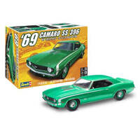 REVELL 4525 1969 CAMARO SS 396 2IN1 1/25 SCALE PLASTIC MODEL KIT