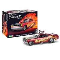 REVELL 14528 70 PLYMOUTH DUSTER FUNNY CAR 'FLASHPOINT' 1/24 SCALE PLASTIC MODEL KIT VEHICLE