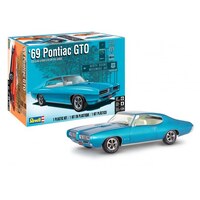 REVELL 14530 1969 PONTIAC GT0  THE JUDGE  2 IN 1  1/24 SCALE PLASTIC MODEL KIT