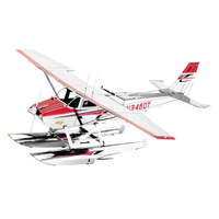 METAL EARTH MMS111 AIRCRAFT CESSNA 182 FLOATPLANE 3D METAL MODEL KIT