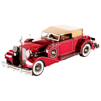 METAL EARTH MMS175 1934 PACKARD TWELVE CONVERTIBLE 3D METAL MODEL KIT 111PC