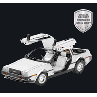 METAL EARTH MMS181 VEHICLES DELOREAN CAR 3D METAL MODEL KIT