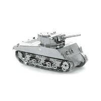 METAL EARTH MMS204 VEHICLES SHERMAN TANK 3D METAL MODEL KIT