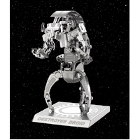 METAL EARTH MMS255 STAR WARS DESTROYER DROID FIGURINE 3D METAL MODEL KIT