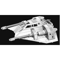 METAL EARTH MMS258 STAR WARS SNOWSPEEDER 3D METAL MODEL KIT