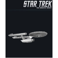 METAL EARTH MMS280 STAR TREK USS ENTERPRISE NCC-1701 3D METAL MODEL KIT