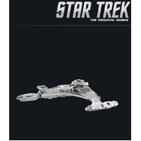 METAL EARTH MMS283 STAR TREK KLINGON VOR'CHA CLASS SPACESHIP 3D METAL MODEL KIT