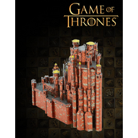 METAL EARTH ICX127 ICONX GAME OF THRONES RED KEEP 3D METAL MODEL KIT