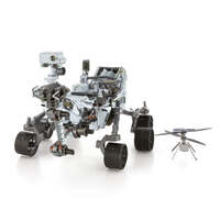 METAL EARTH MMS465 SPACE MARS ROVER PERSEVERANCE VEHICLE AND HELICOPTER 3D METAL MODEL KIT