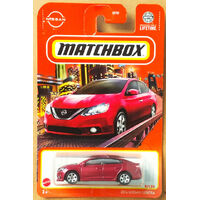 MATCHBOX HVL30 2016 NISSAN SENTRA 9/100 LONGCARD