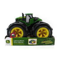 JOHN DEERE KIDS MONSTER TREADS LIGHTNING WHEELS 4WD TRACTOR