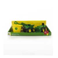 TOMY JOHN DEERE SANDBOX DUMP TRUCK AND TRACTOR 15CM  4PC