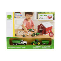 TOMY JOHN DEERE 1:64 BARN PLAYSET 24PC