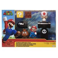 WORLD OF NINTENDO 64510 SUPER MARIO ACORN PLAINS MULTI PACK 2.5" SET OF 4 FIGURES + 1 ACCESSORIES