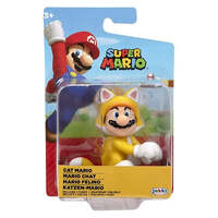 WORLD OF NINTENDO SUPER MARIO 7CM LIMITED ARTICULATION - CAT MARIO FIGURINE