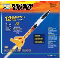 ESTES 1760 LOADSTAR II ADVANCED MODEL ROCKET CLASSROOM BULK 12 PACK