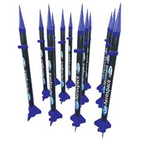 ESTES 1793 UP AEROSPACE SPACELOFT BEGINNER MODEL ROCKET 12PK BULK PACK