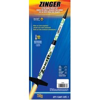 ESTES 2433 ZINGER ROCKET E2X (13MM MINI SIZE ENGINE)