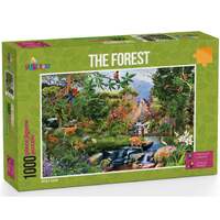 FUNBOX PERFECT PLACES THE FOREST PUZZLE 75CM X 75CM 1000 PIECES