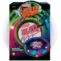 DUNCAN BLAZE LIGHT UP FLYING DISC FRISBEE