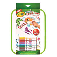 CRAYOLA DRY ERASE WHITE BOARD AND WASHABLE MARKERS SET