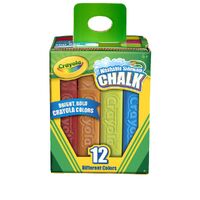 CRAYOLA WASHABLE SIDEWALK CHALK 12PK