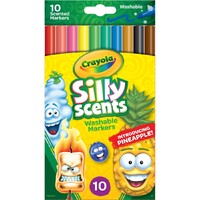 CRAYOLA 10 SILLY SCENTS WASHABLE MARKERS