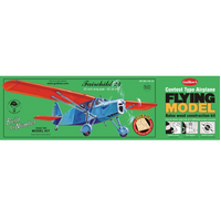 GUILLOWS 701LC FAIRCHILD 24 635MM WING SPAN RUBBER BAND POWERED BALSA MODEL PLANE