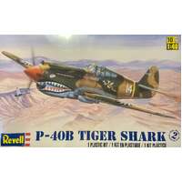 REVELL 15209 P 40B TIGER SHARK 1/48 SCALE PLASTIC MODEL KIT FIGHTER