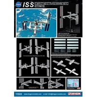 DRAGON 11024 INTERNATIONAL SPACE STATION PHASE 2007 1:400 PLASTIC MODEL KIT