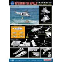 DRAGON 11026 SH-3D HELO 66 AND APOLLO COMMAND MODULE RETRIEVING THE APOLLO 1/72 PLASTIC MODEL KIT