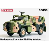 DRAGON ARMOR 63030 SAS BUSHMASTER 1/72 SCALE PRE-ASSEMBLED PLASTIC DISPLAY MODEL WITH AUSTRALIAN DECALS