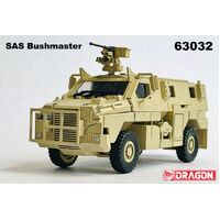 DRAGON ARMOR 63032 SAS BUSHMASTER 1/72 SCALE PRE-ASSEMBLED PLASTIC DISPLAY MODEL