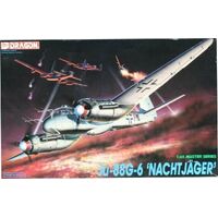 DRAGON 5509 JU-88G-6 NACHTJAGER 1:48 PLASTIC MODEL PLANE KIT