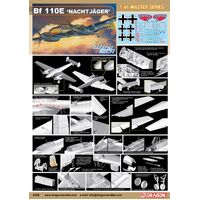 DRAGON 5566 1:48 BF 110E NACHT JAGER PLASTIC MODEL KIT