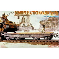 DRAGON 6069 1/35 SCHWERER PLATTFORMWAGEN TYPE SSY PLASTIC MODEL KIT