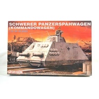 DRAGON 6071 SCHWERER PANZERSPAHWAGEN  KOMMANDOWAGEN 39-45 SERIES 1/35 SCALE PLASTIC MODEL KIT