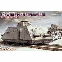 DRAGON 6072 SCHWERER PANZERSPAHWAGEN  INFANTERIEWAGEN 39-45 SERIES 1/35 SCALE PLASTIC MODEL KIT