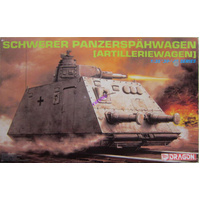 DRAGON 6073 SCHWERER PANZERSPAHWAGEN ARTILLERIEWAGEN 39-45 SERIES 1/35 SCALE PLASTIC MODEL KIT