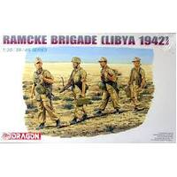 DRAGON 6142 RAMCKE BRIGADE LIBYA 1942 FIGURES 1/35 SCALE PLASTIC MODEL KIT