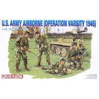 DRAGON 6148 US ARMY AIRBOURNE OPERATION VARSITY 1945 FIGURES 1/35 SCALE PLASTIC MODEL KIT